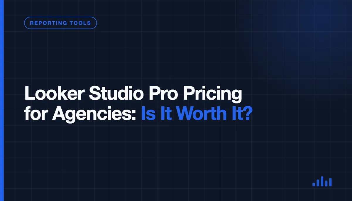 Cost comparison of free Looker Studio and Looker Studio Pro for an agency with several client dashboards